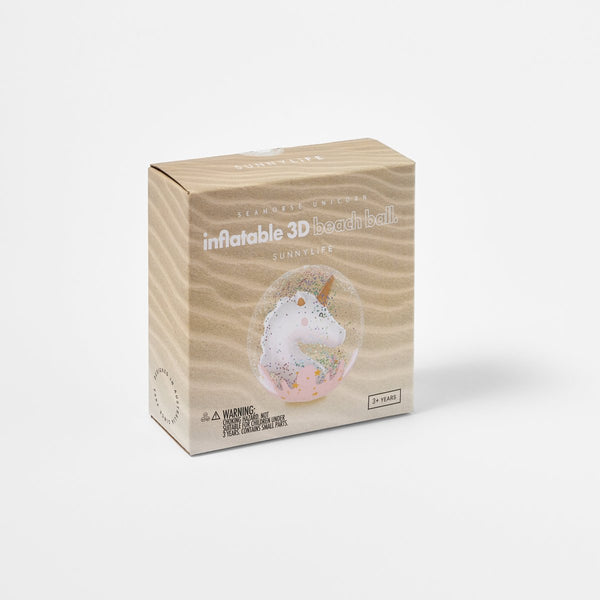Sunnylife - Inflatable 3D Beach Ball - Seahorse