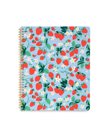 Ban.Do - ROUGH DRAFT LARGE NOTEBOOK - STRAWBERRY FIELDS