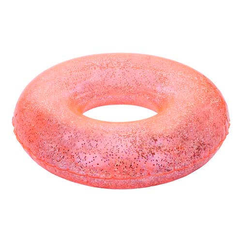Sunnylife - Pool Ring Glitter - Neon Coral