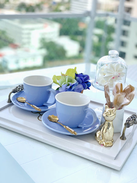 Set de Tazas “Miranda” con Monograma