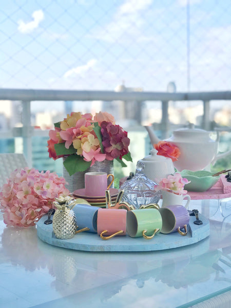 Set de Tazas Pastels - Expresso
