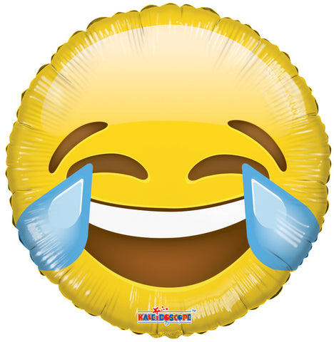 18" Smiley Teeth Balloon Emoji |Mylar Balloons
