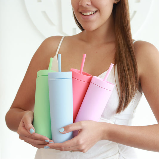 Pastel Skinny Tumbler