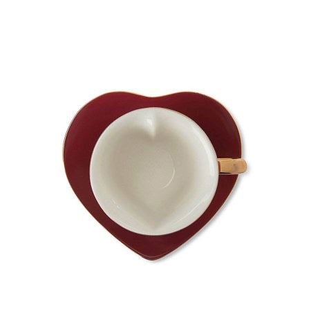 Set de Taza de Corazón Expresso - 3onz (6 Unids)