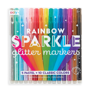 OOLY - Rainbow Sparkle Glitter Markers