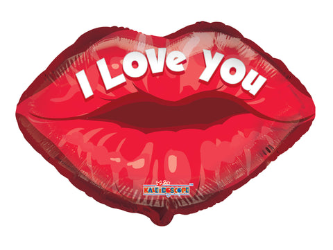 18″ PR I Love You Lips