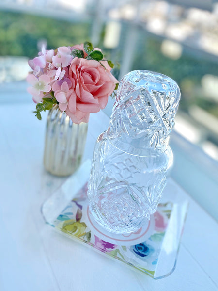 ACUARELLA GARDEN | Nighstand Water Jar Set