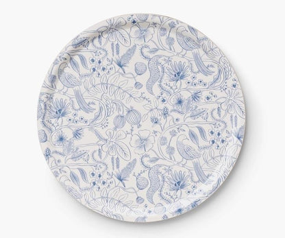 Rifle Paper Co - Large Round Tray - Aviary