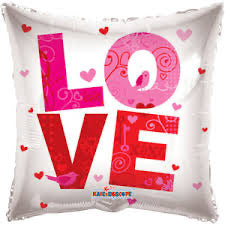18” Foil Balloon - Big Love