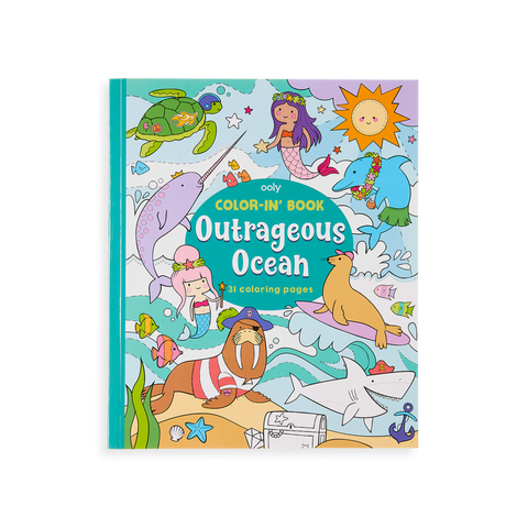 OOLY -    Color In Book - Outrageous Ocean