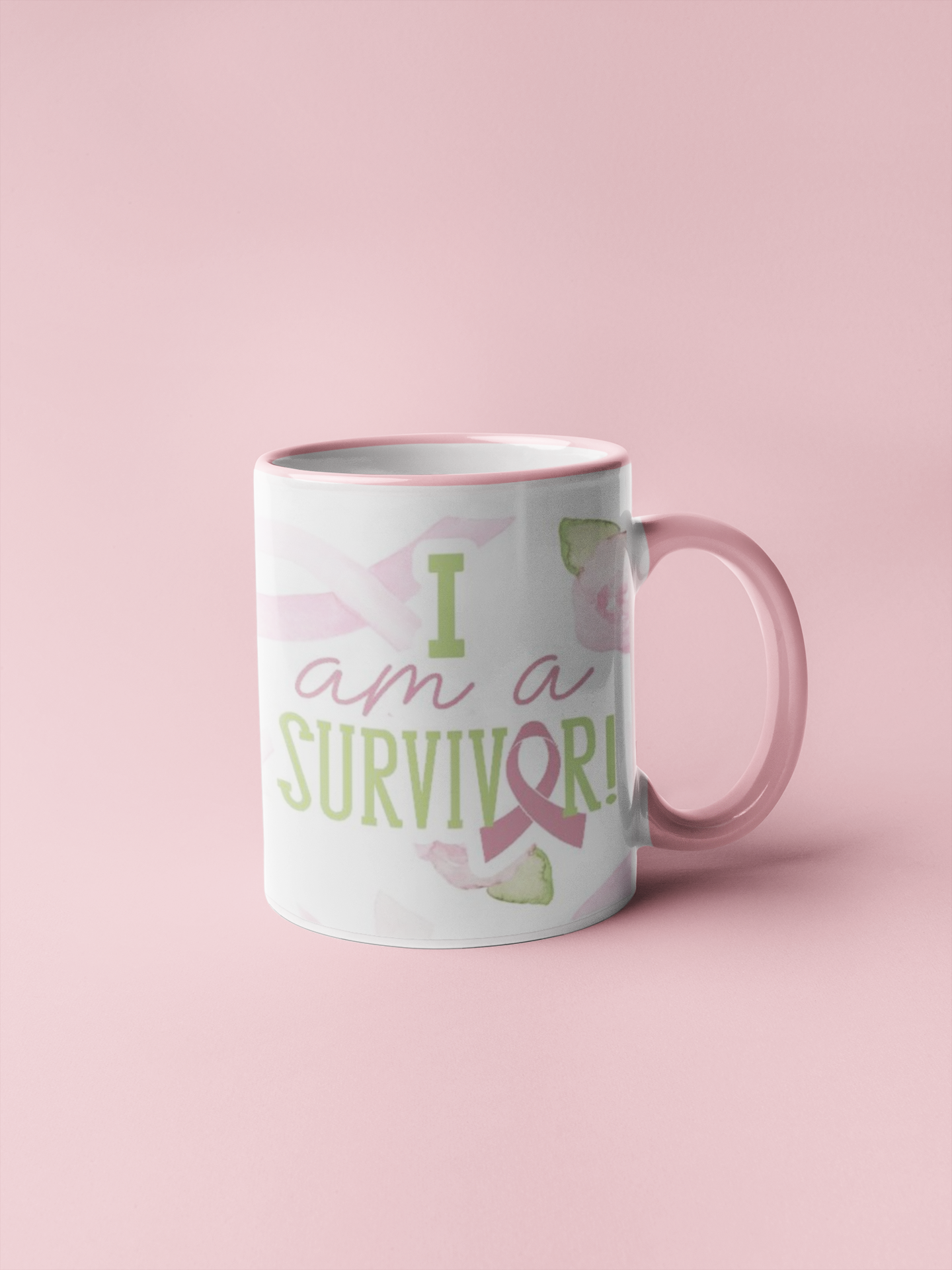 Mug Watercolor - Ellas Contra el Cáncer