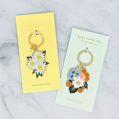 Llavero "Marguerite" - Enamel Keychain Rifle Paper Co.