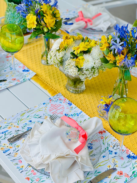 Individuales Impermeables | TABLE BLOOMS | Tables by MB x LL Studio