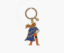 Llavero "Supermom" - Enamel Keychain Rifle Paper Co.