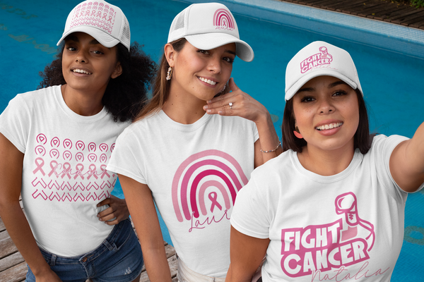 T-Shirt Fight Cancer - Ellas Contra el Cáncer