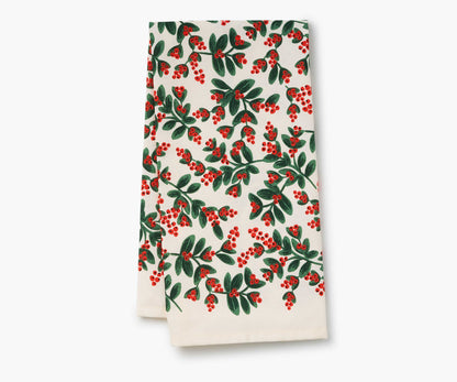 Rifle Paper Co - Tea Towel - Mistletoe